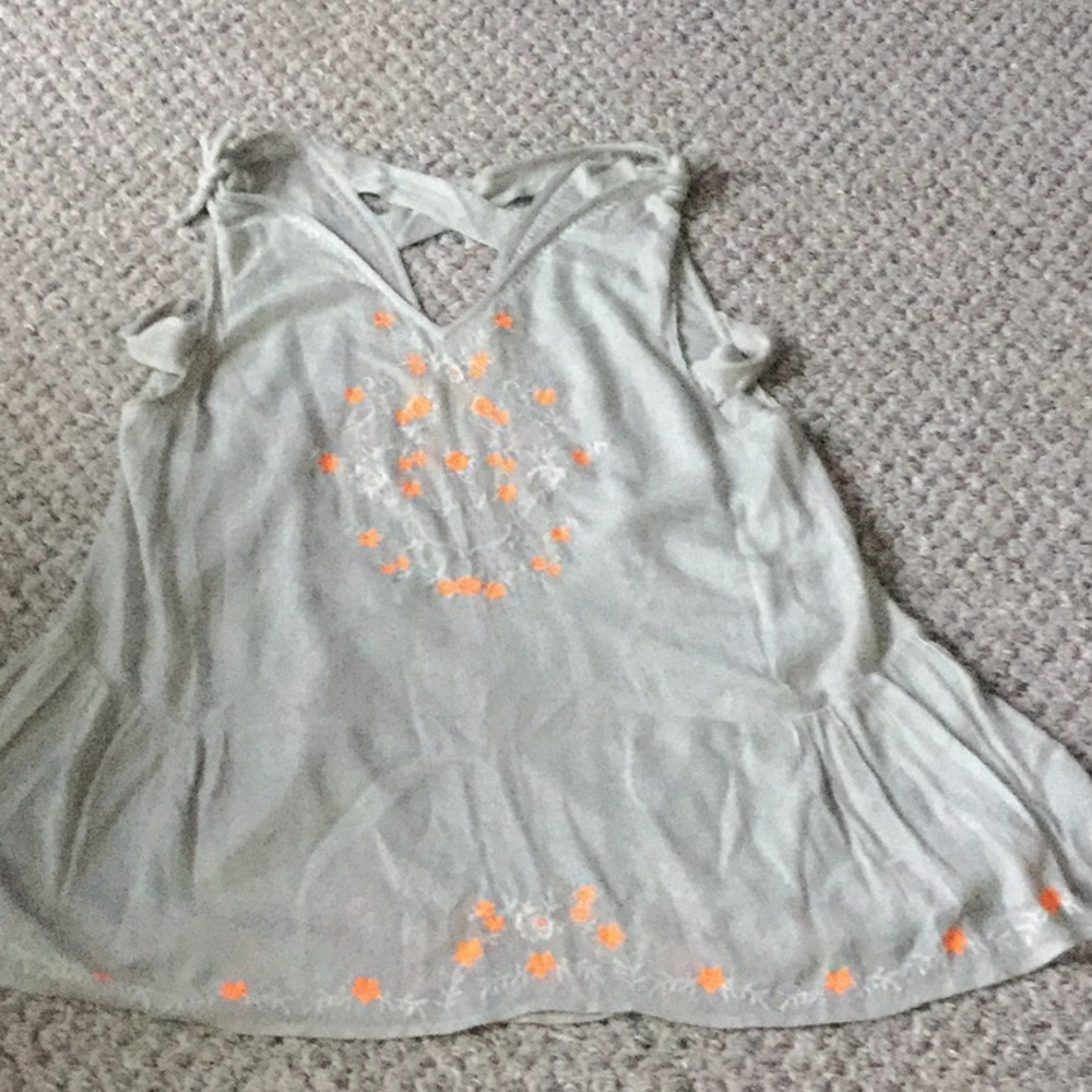 Free People oversized tank top sz Med